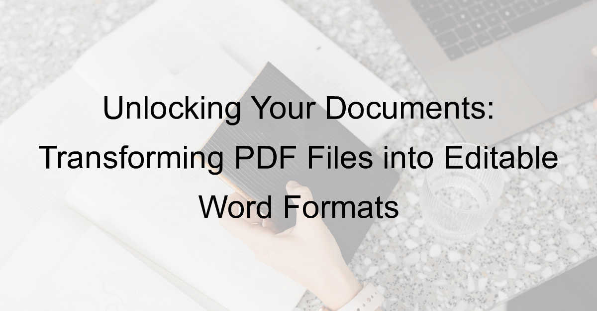 pdf to word