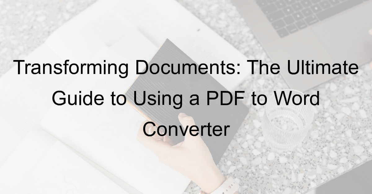 pdf to word converter